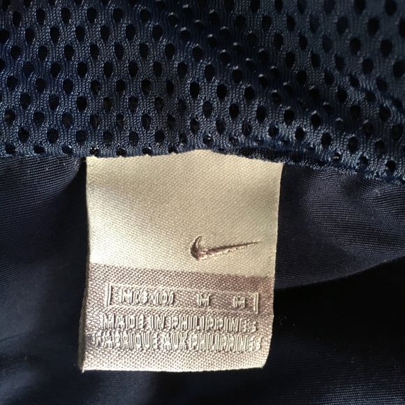 NIKE Navy Pullover Jacket Size L - Picture 4 of 4